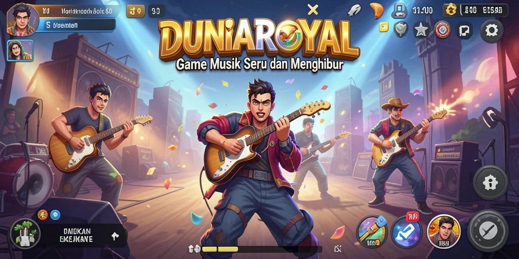Tampilan screenshot gameplay DUNIAROYAL yang menarik dan interaktif.
