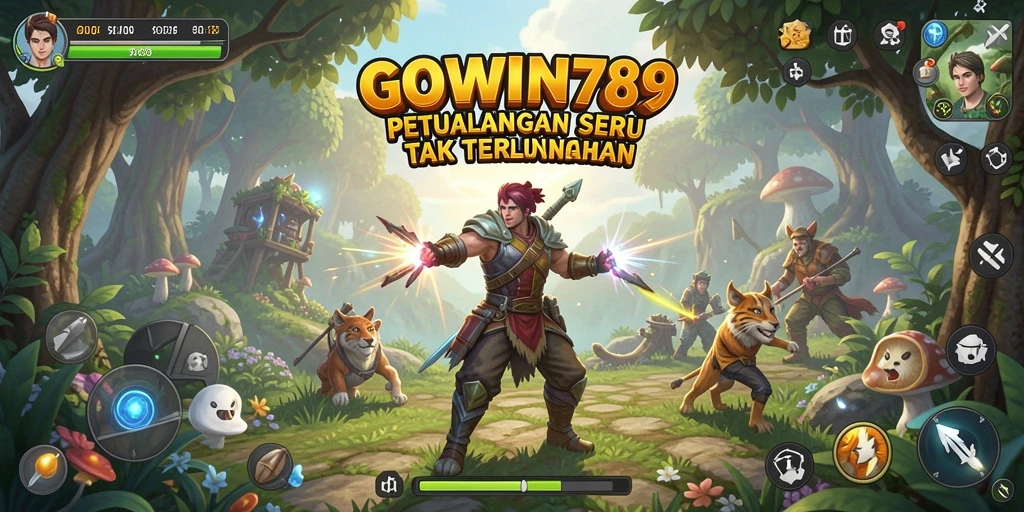 Tampilan gameplay GOWIN789 yang menarik dan penuh aksi.