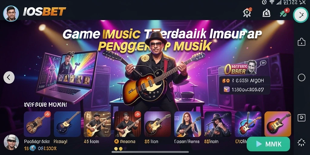 Tampilan gameplay IOSBET yang menampilkan antarmuka yang menarik.