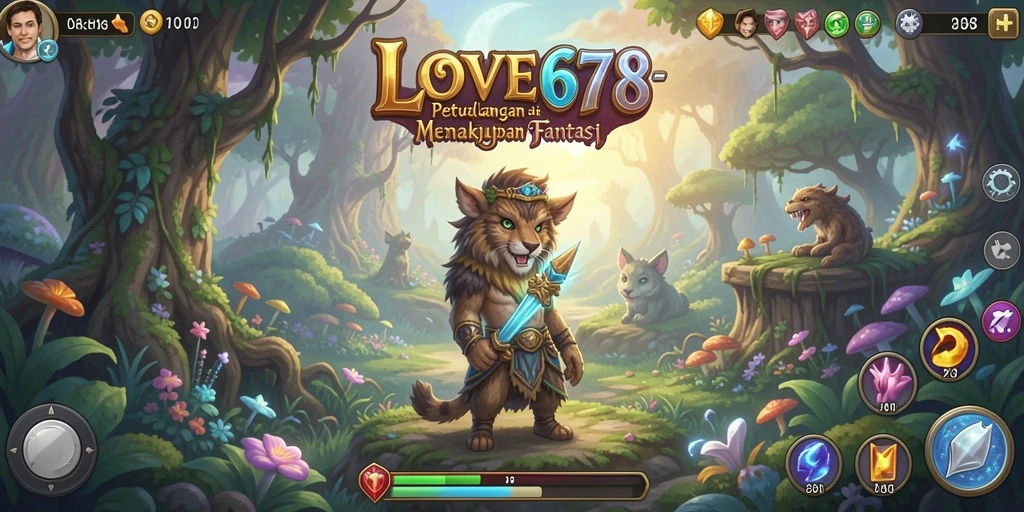 Tampilan menakjubkan gameplay di LOVE678 dengan petualangan seru.