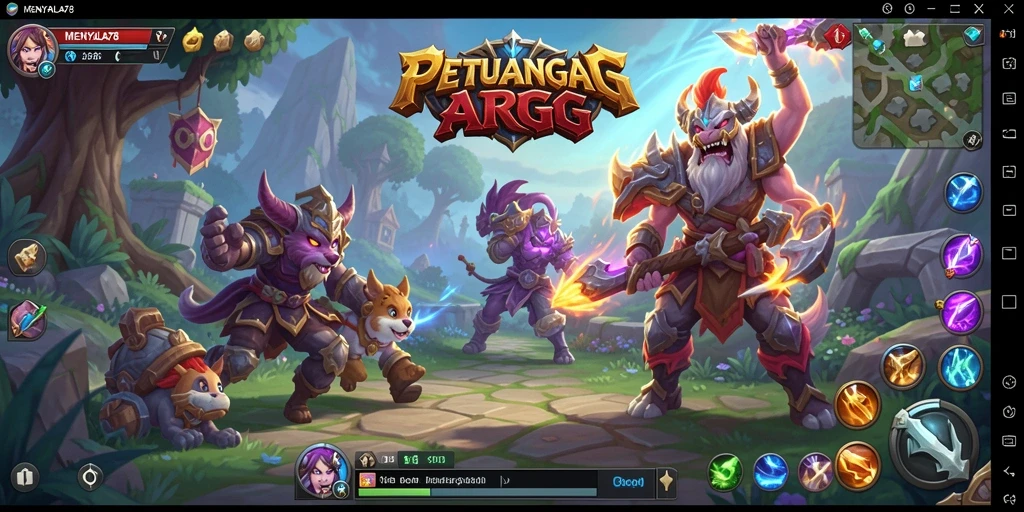 Gameplay mendebarkan di dunia fantastis MENYALA78.