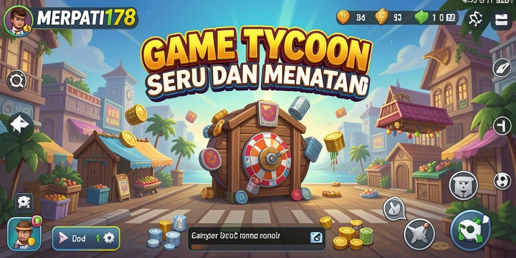 Tampilan gameplay Tycoon menarik di MERPATI178.