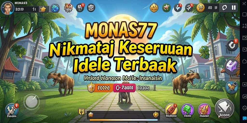 Tampilan gameplay MONAS77 yang menarik dan interaktif untuk semua pemain.