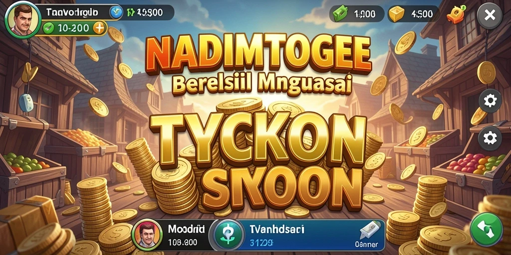 Tampilan gameplay menantang dalam NADIMTOGEL yang penuh strategi Tycoon.