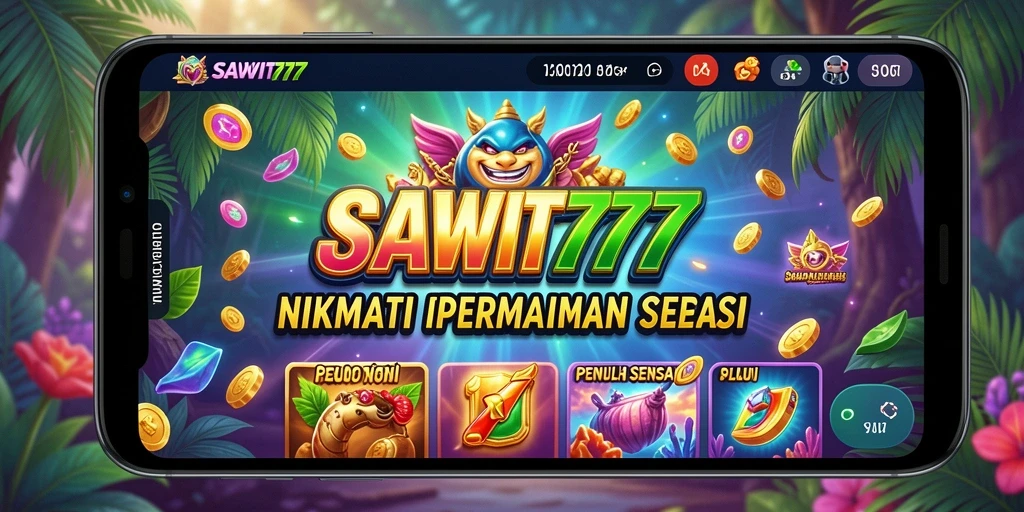 Gambaran gameplay menarik dari SAWIT777 slot.