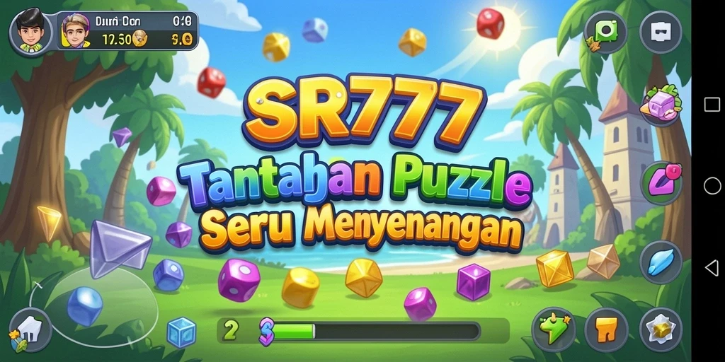 Screenshot SR777 menunjukkan gameplay seru dari tantangan Puzzle yang menarik.